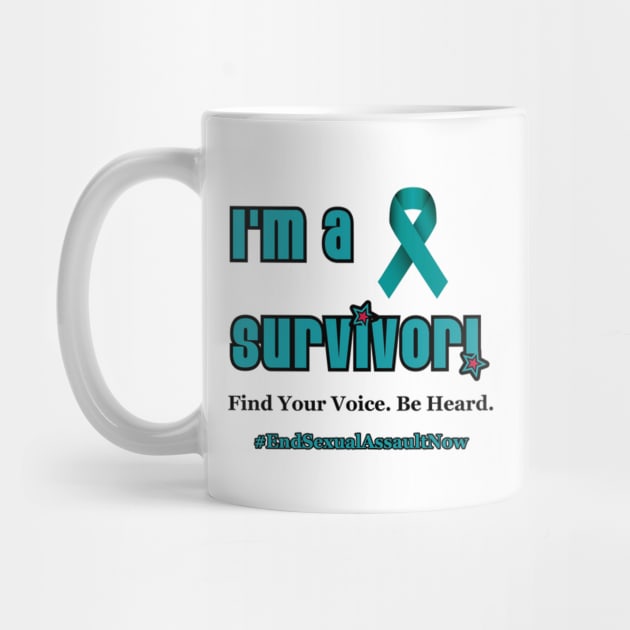 I'm a Survivor! End Sexual Assault Now by Discotish